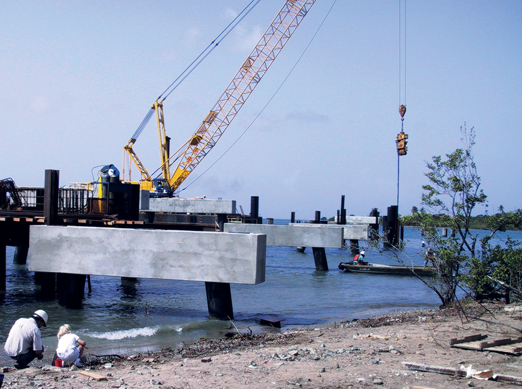 marine foundation construction